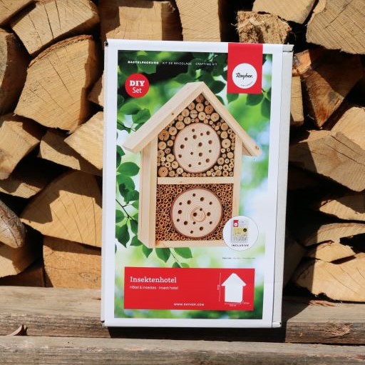 Construire l'hotel a insecte: le kit